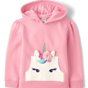 Gymboree Pink Unicorn Hoodie for Kids